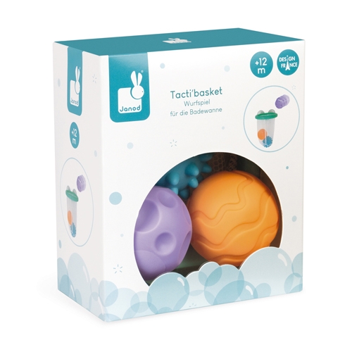 Janod bath toy Tacti-Basket